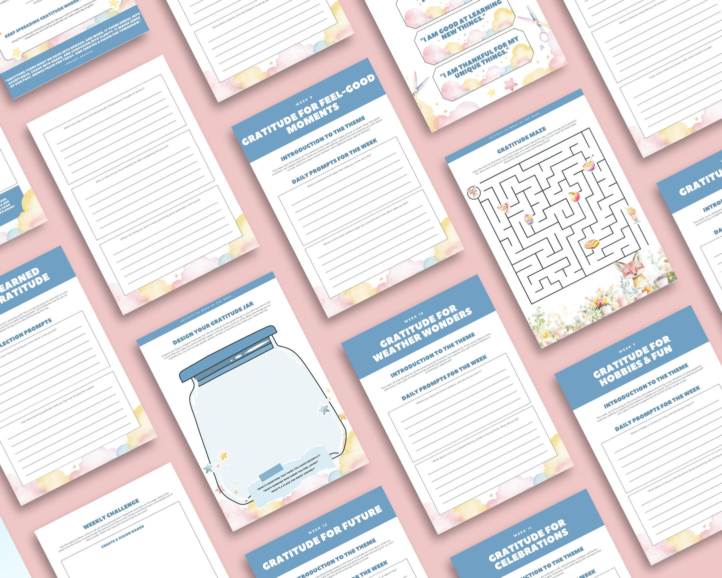 My Awesome Gratitude Journal for Kids – Printable PDF