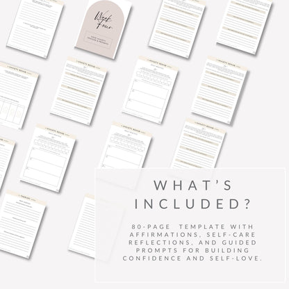 Anxiety Relief Journal – Canva Template