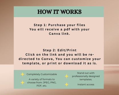 Fundraising Pledge Card | Editable Template for Charity, Nonprofit & Donation Campaigns | Digital Download