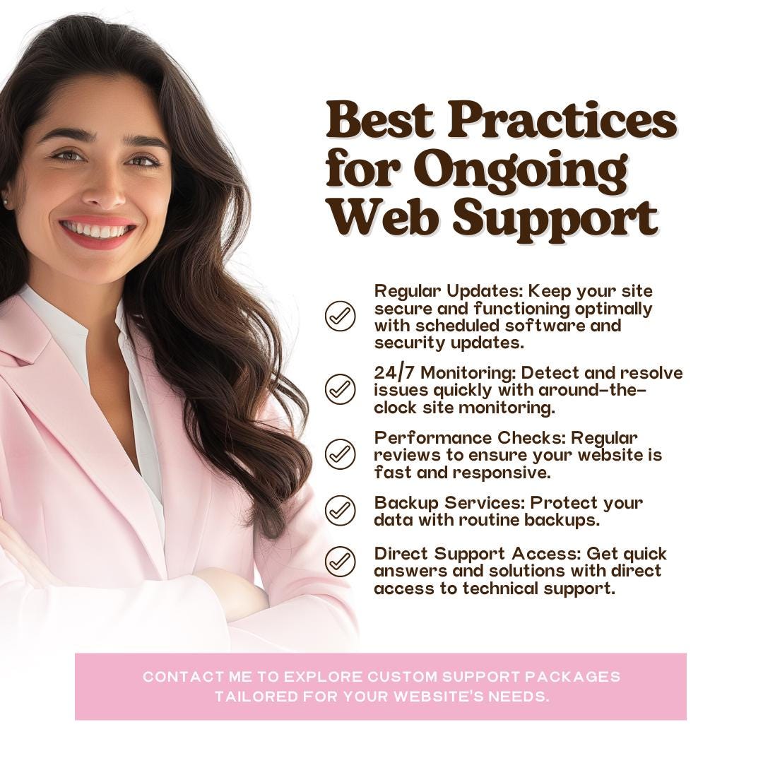 Website Designer Social Media Post | Editable Canva Template to Showcase Your Services & Attract Clients | Digital Download