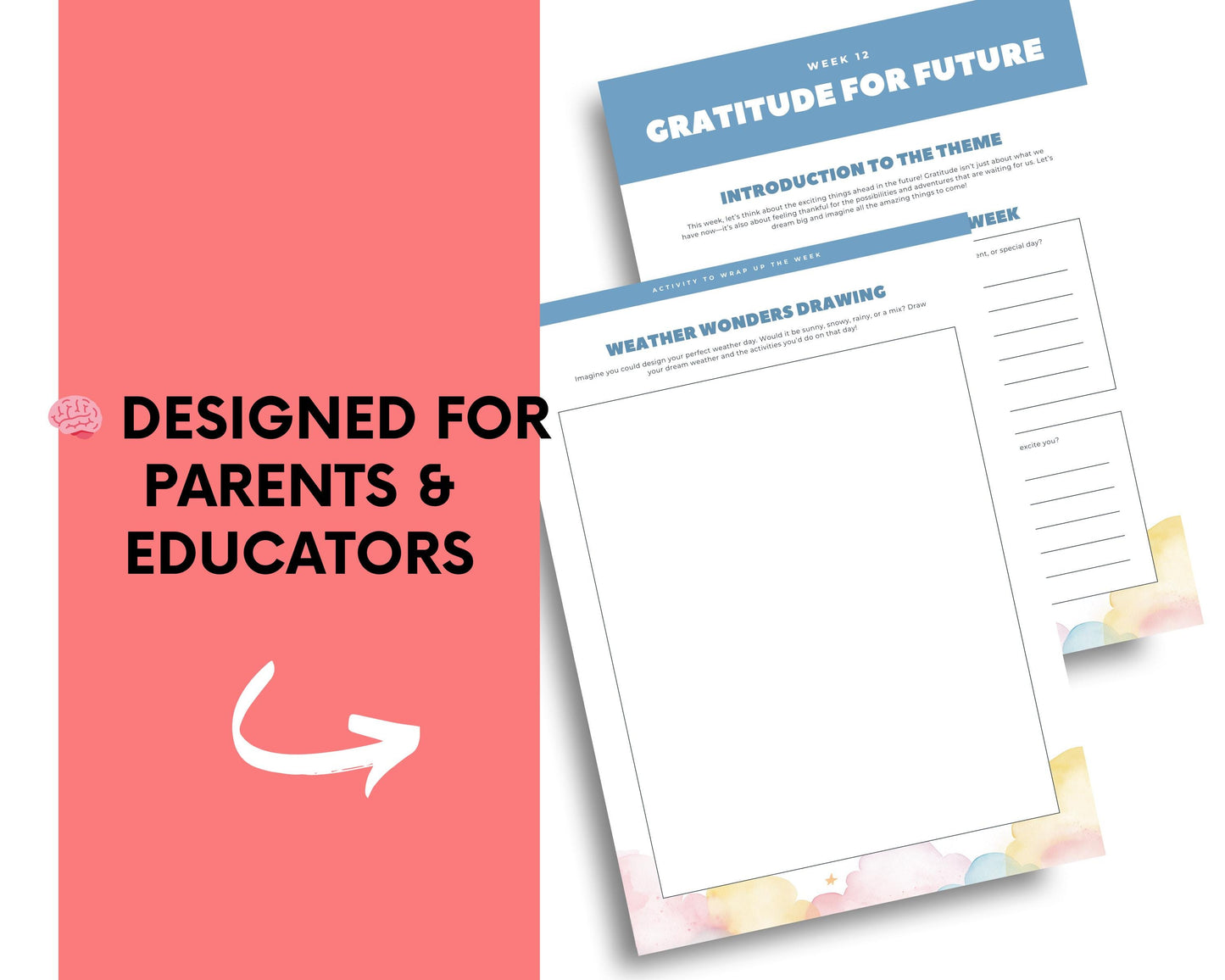 My Awesome Gratitude Journal for Kids – Printable PDF