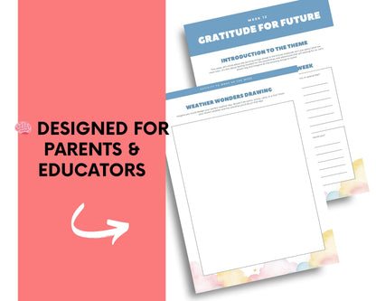 My Awesome Gratitude Journal for Kids – Printable PDF
