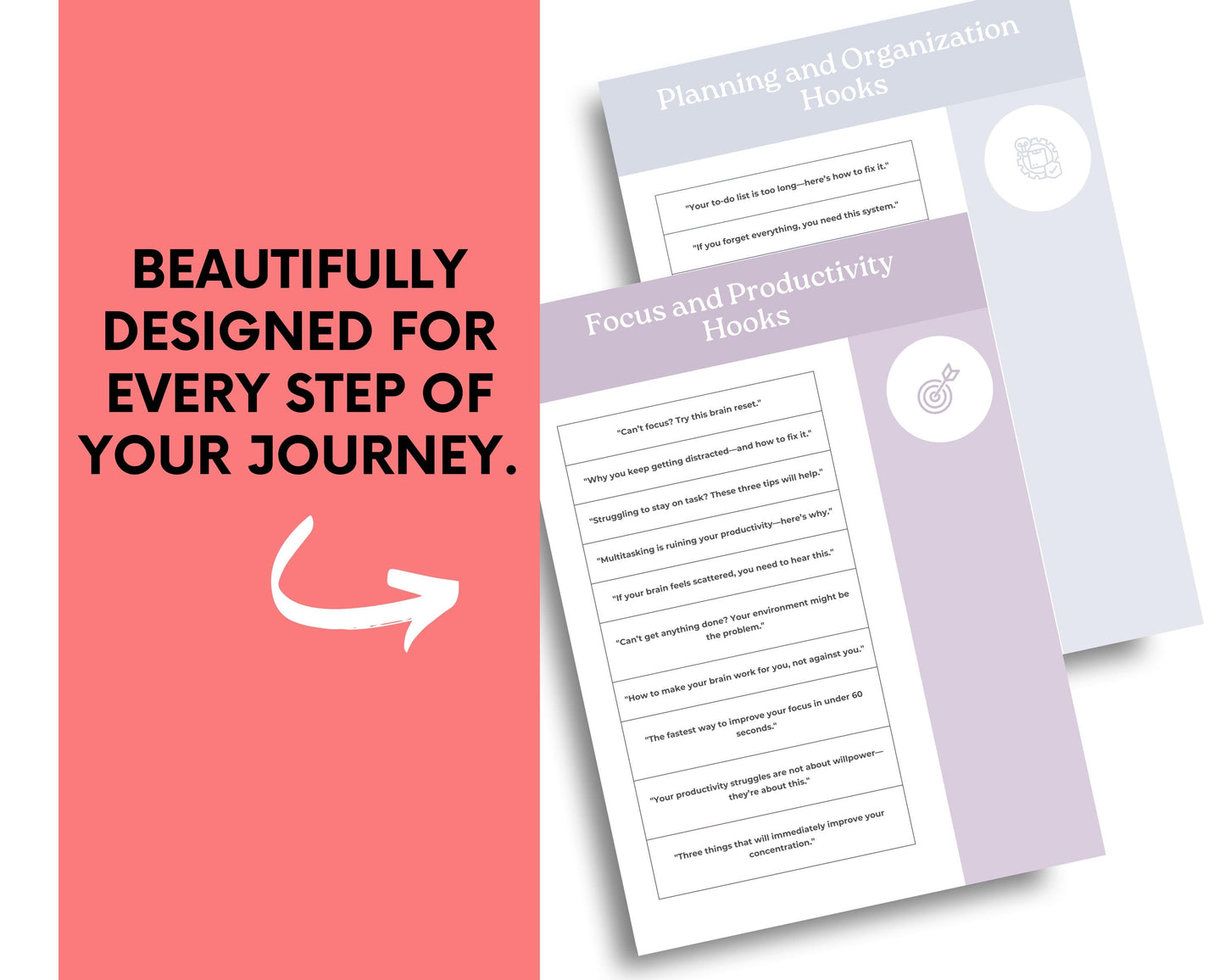 Executive Function Reels Hook Guide | Canva Template + PDF | 100 Viral Hook Ideas for Coaches & Creators | Instant Download