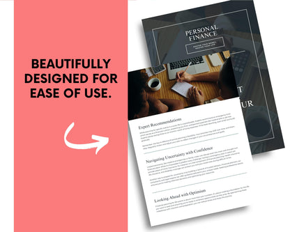 Personal Finance Ebook | Canva Template + Printable PDF | Master Your Money & Build Financial Freedom