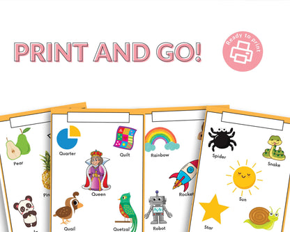 Cut and Paste Alphabet Activity | Printable PDF | Fine Motor & Letter Recognition Practice for Early Learners