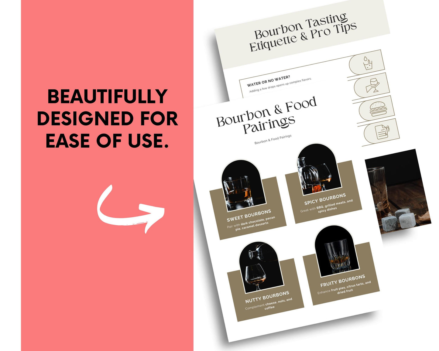 Bourbon Tasting Guide | Printable PDF | Learn to Savour, Score & Host Like a Pro | Whisky Tasting Party Template