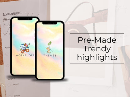 Balloon Business Instagram Highlight Covers | Canva Editable Social Media Branding Kit