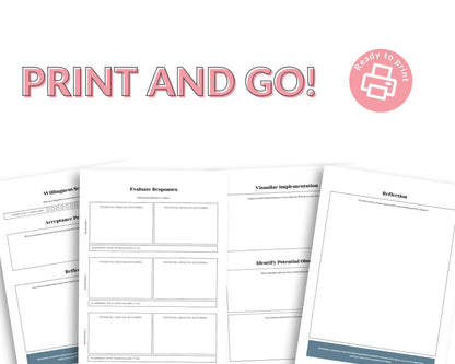 a print and go worksheet with the words print and go
