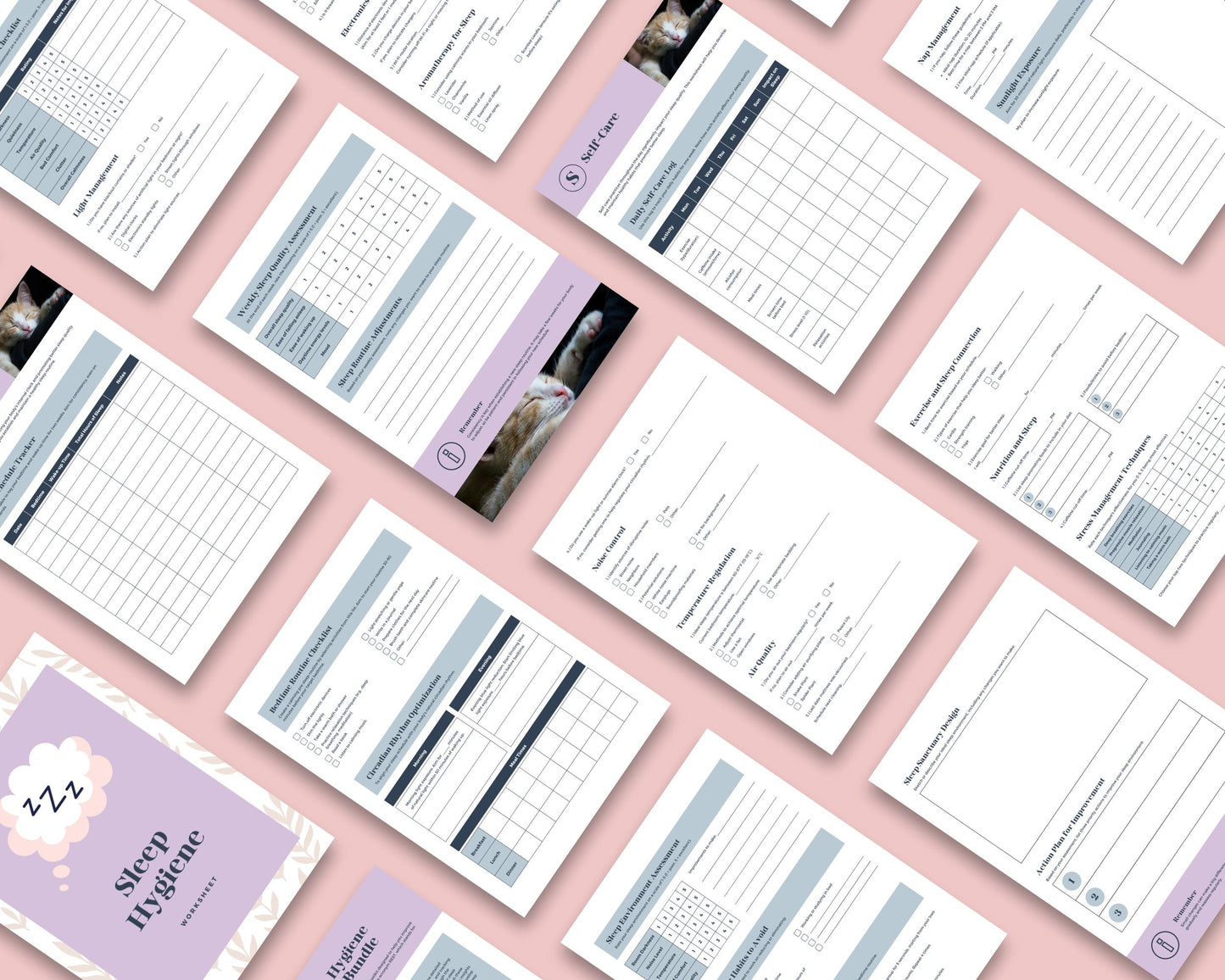 a bunch of papers that are sitting on a table