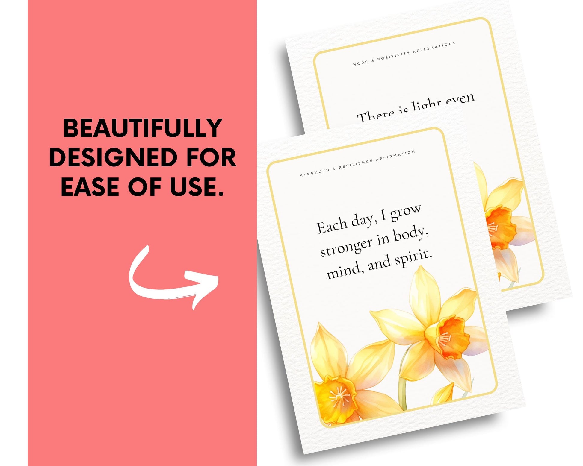 a pair of cards with yellow flowers on them